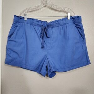 Loft Women's Shorts Size XL Blue Lightweight Comfort